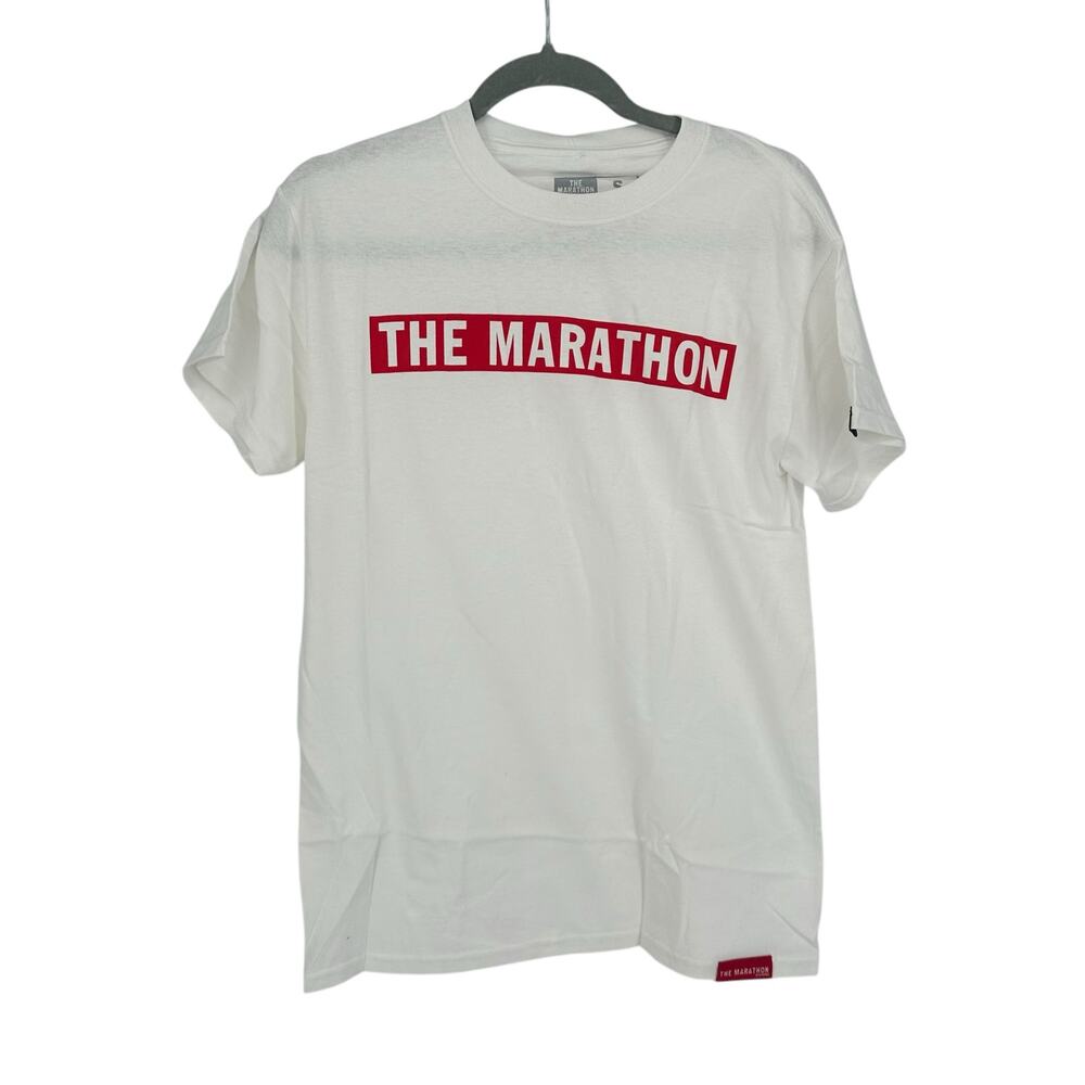 NEW The Marathon Clothing White Tee Sz Small